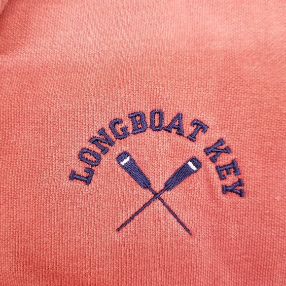 ✅Breezin Up Longboat Key Pullover Sweatshirt 1/4 Zip Women’s S Red Winter Shirt - Picture 4 of 10